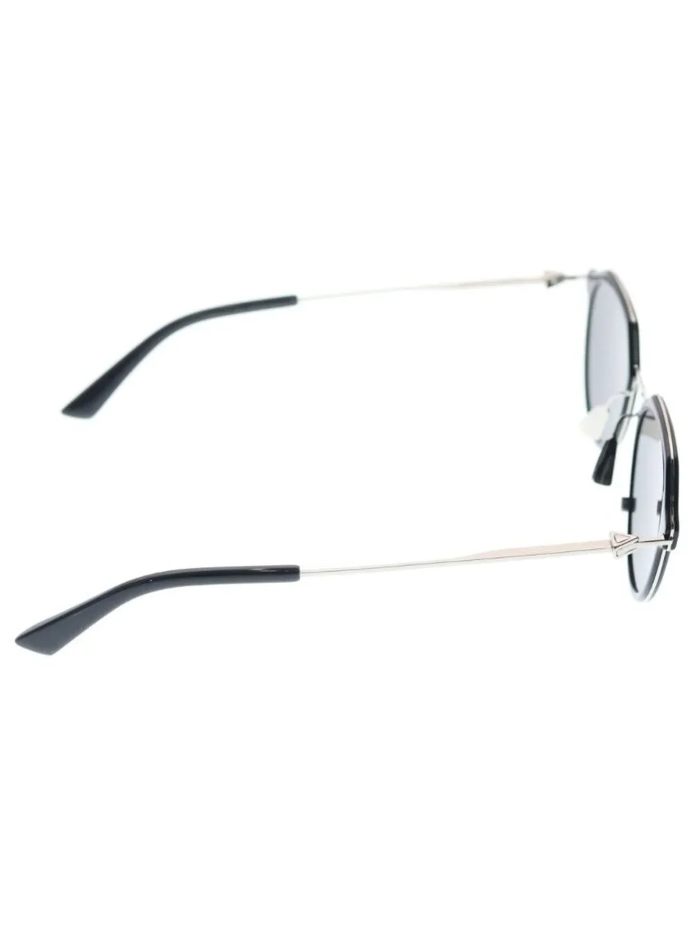 Bottega Veneta Ultra Thin Santos Sunglasses Black Eyewear